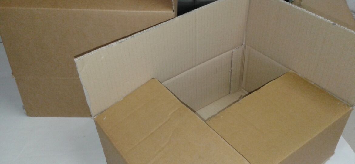 scatola da imballaggio per spedizioni